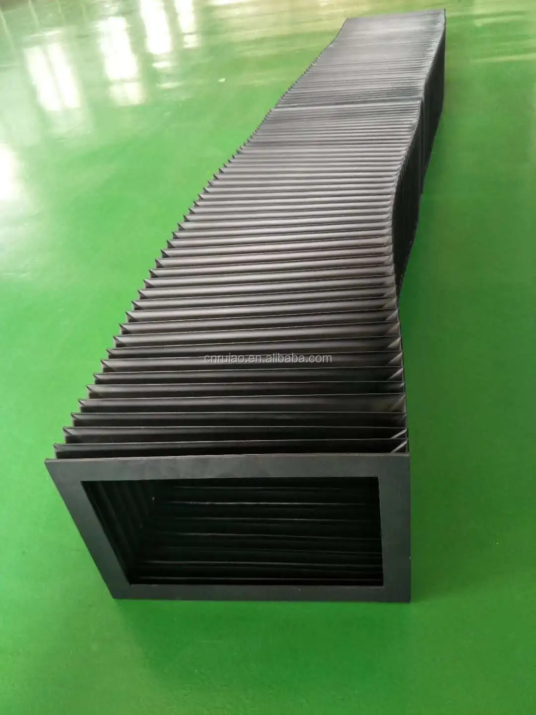 Ruiao Cnc Rubber Flexible Accordion Nylon Bellows Linear Rail Covers