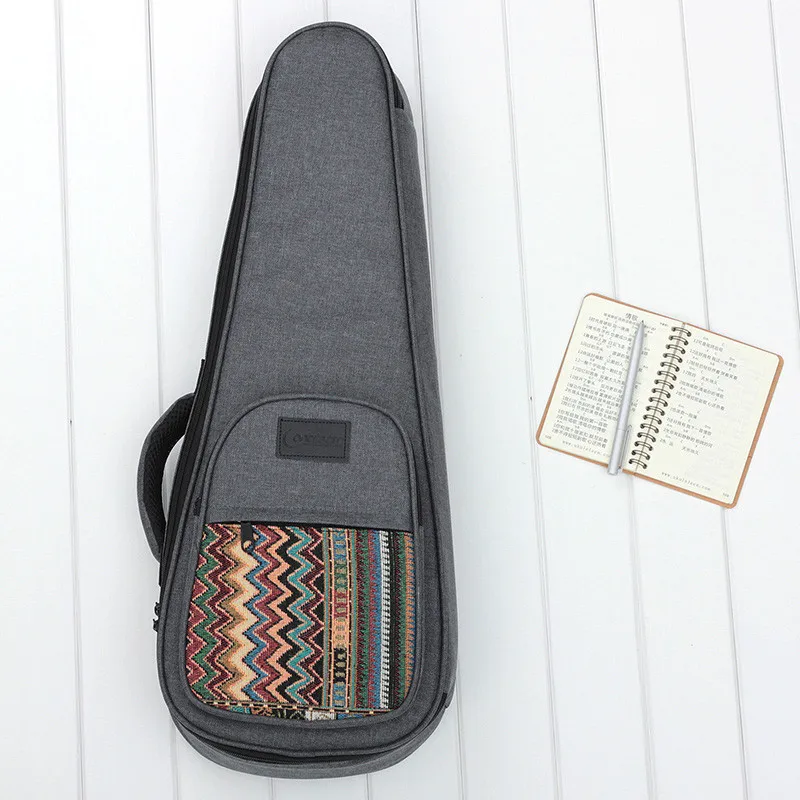 Longteam Brandub20 Padded Ukulele Ukelele Bag Bohemia Style Sponge