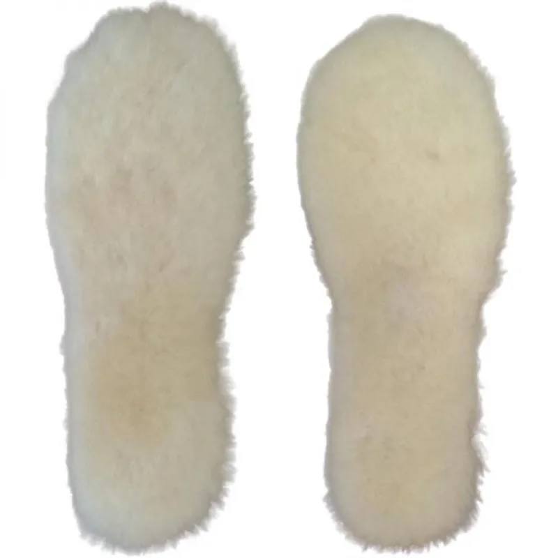 Wholesale Sheepskin Foot Warm Wool Insoles Lambskin Fur Shoes Insoles ...