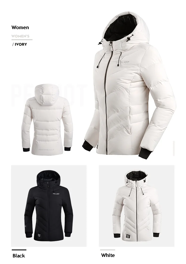 Pelliot Men's winter high quality Eco-friendly down coat winter warm jacket 90 duck down jacket