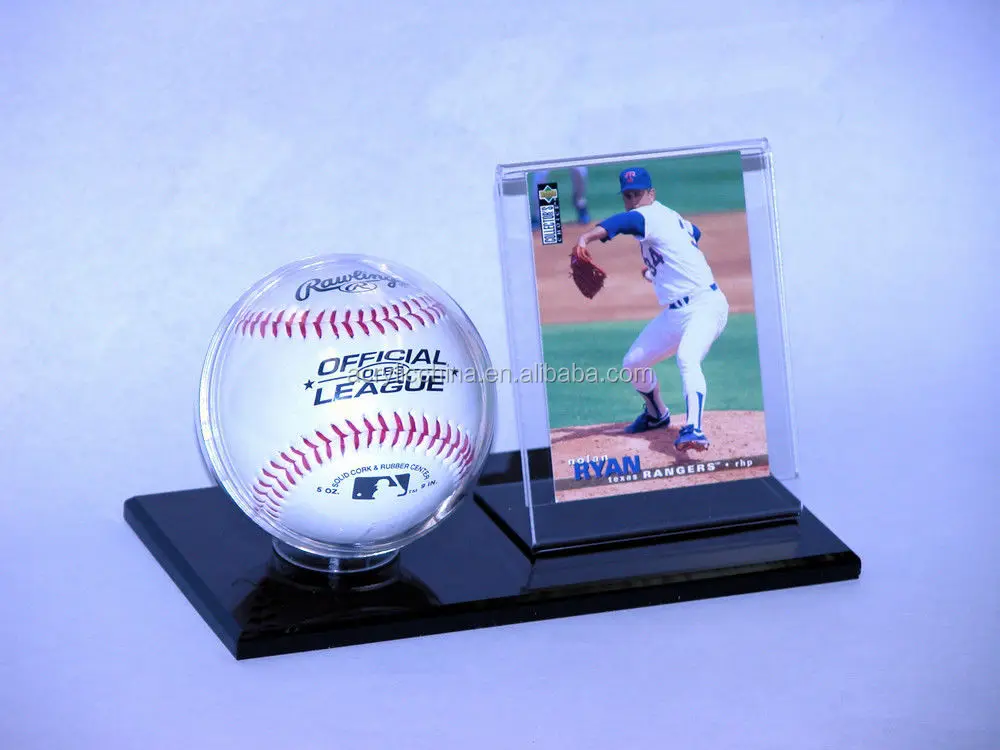 Clear Acrylic Baseball Card Storage Showcase Buy Baseball