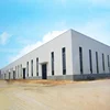 Steel structure shed hangar frame industrial workshop building with galvanized steel