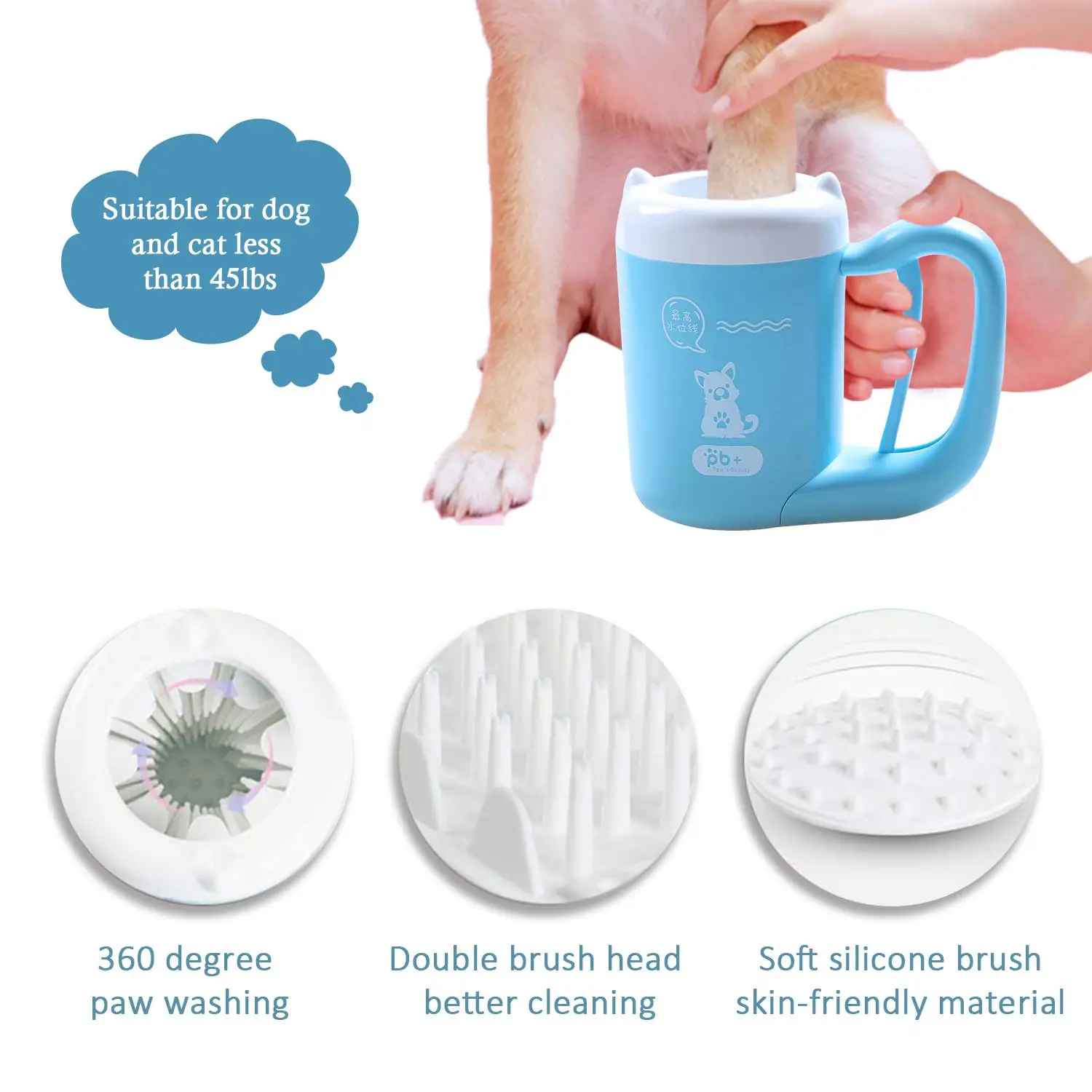 Pet Paw Cleaner Paw Plunger For Dogs Portable Paw Clean Washer Buy