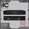 ITC AP Series Practical 2 Mic 1 AUX 1 TEL Mixer PA Mixing Amplifier