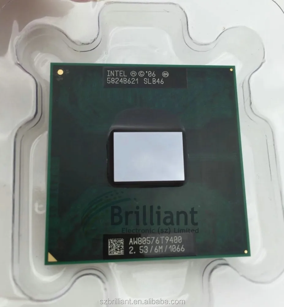 

for Intel CPU laptop Core 2 Duo T9400 CPU processor 6M Cache/ 2.53GHz /1066/Dual-Core Socket 479