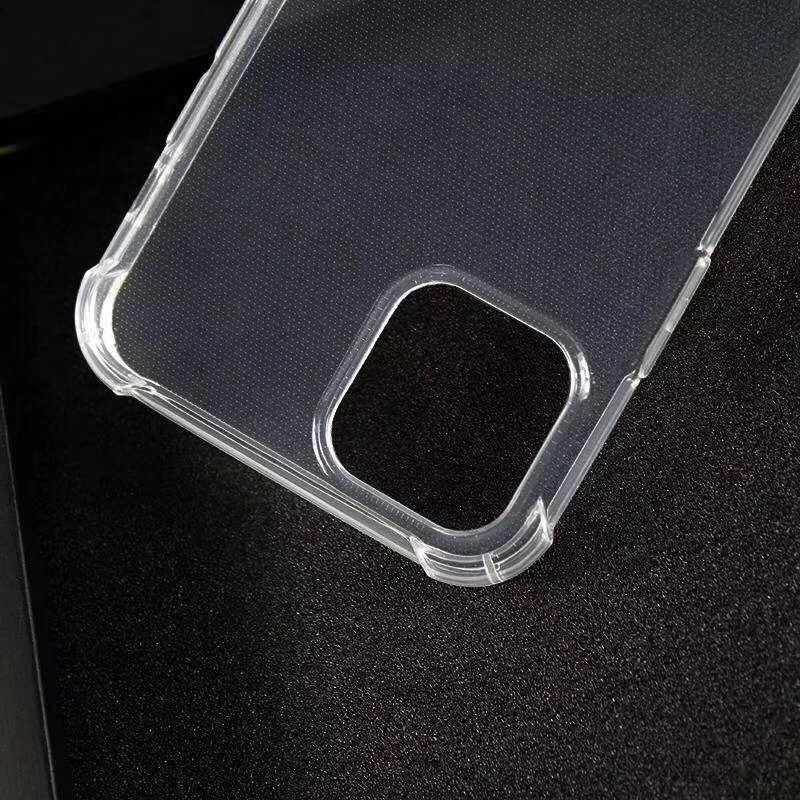 2020 new arrivals 1.5mm luxury Anti shock transparent tpu case For iPhone 12 2020, phone case for iphone SE 2