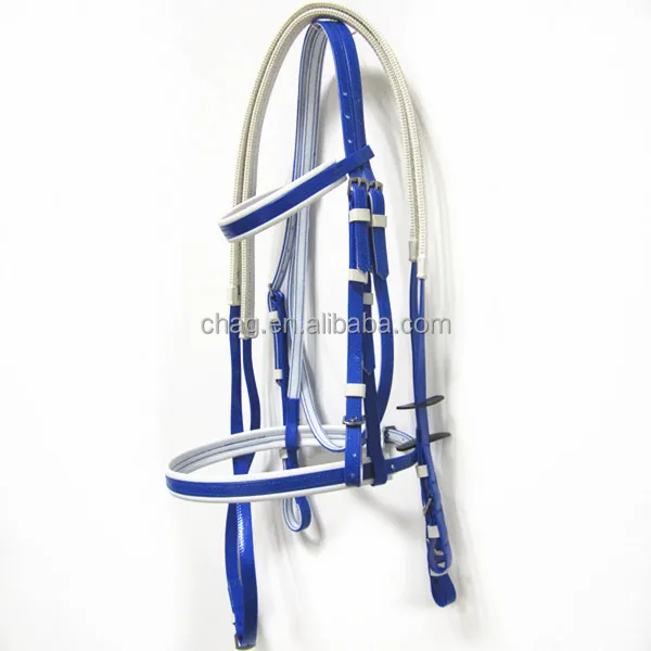 blue pvc horse bridle and rein 0107.jpg