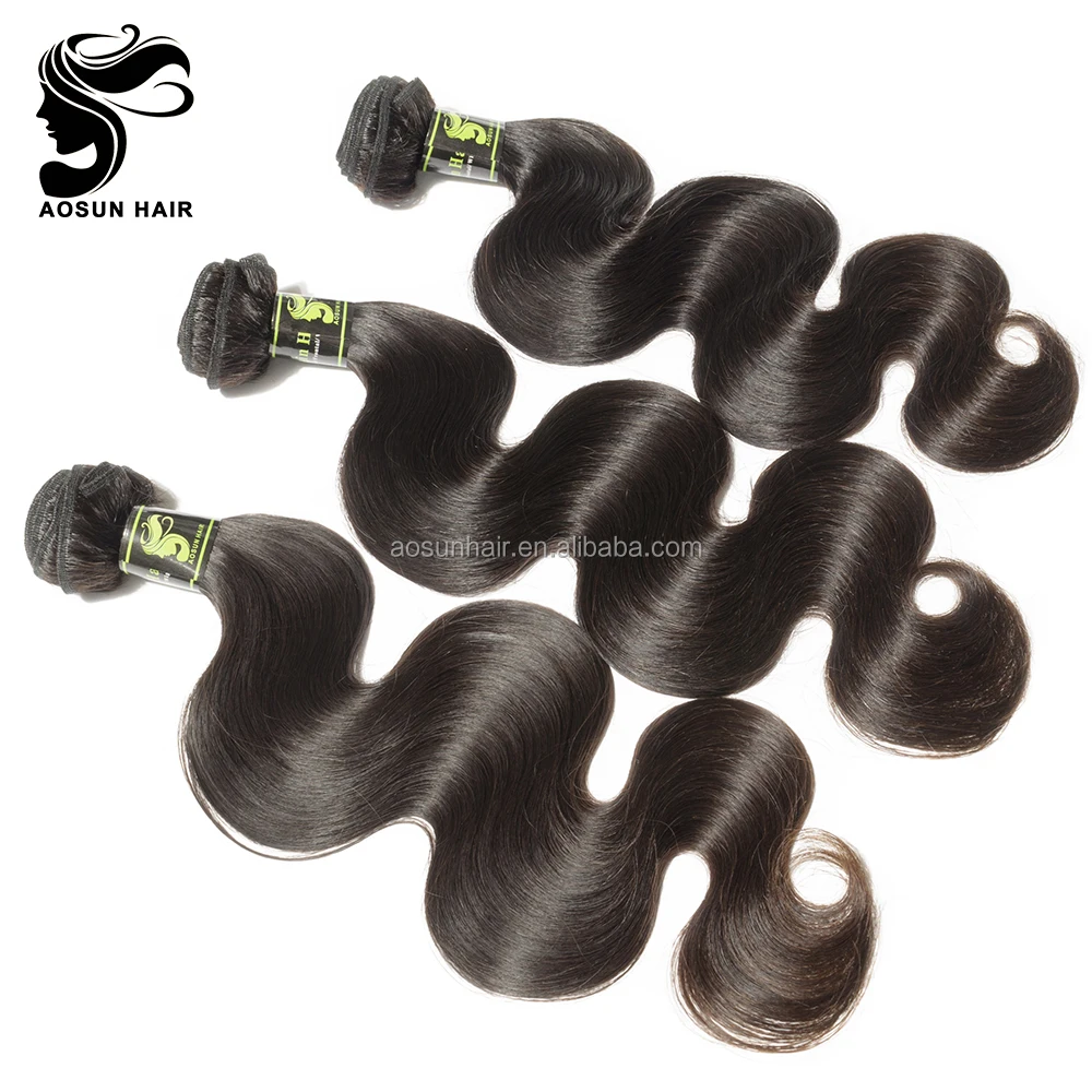 

Natural Human Hair Bundles, Good Quality Brazilian Hair Bundles For Sale, Natural color;can be dyed or bleached