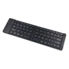 Stock Lightweight Abs Sliver Foldable Oem Odm Rubber Mini Flexible Bluetooth Wireless Silicone Keyboard