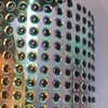 Wholesale multi colors Multi Blue with black pupil plastic fish eye 3 D eyes for lure