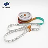 Promotional customized plastic medical bmi calculator with color ruler