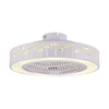 Modern Surfaced Mounted Ceiling Fan 600mm Commercial/Homeuse Ceiling Fan LED Light