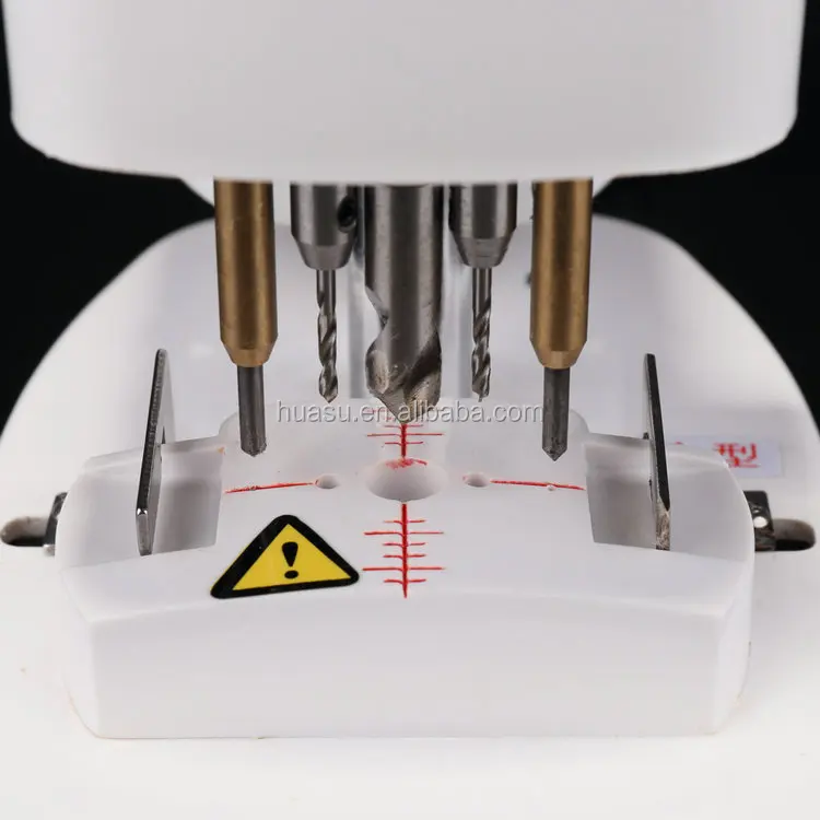 Eyeglass Pattern Lens Template Drilling Machine - 3 Holes