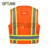 high performance reflective safety vest with ANSI/ISEA 107-2010 certification class 2
