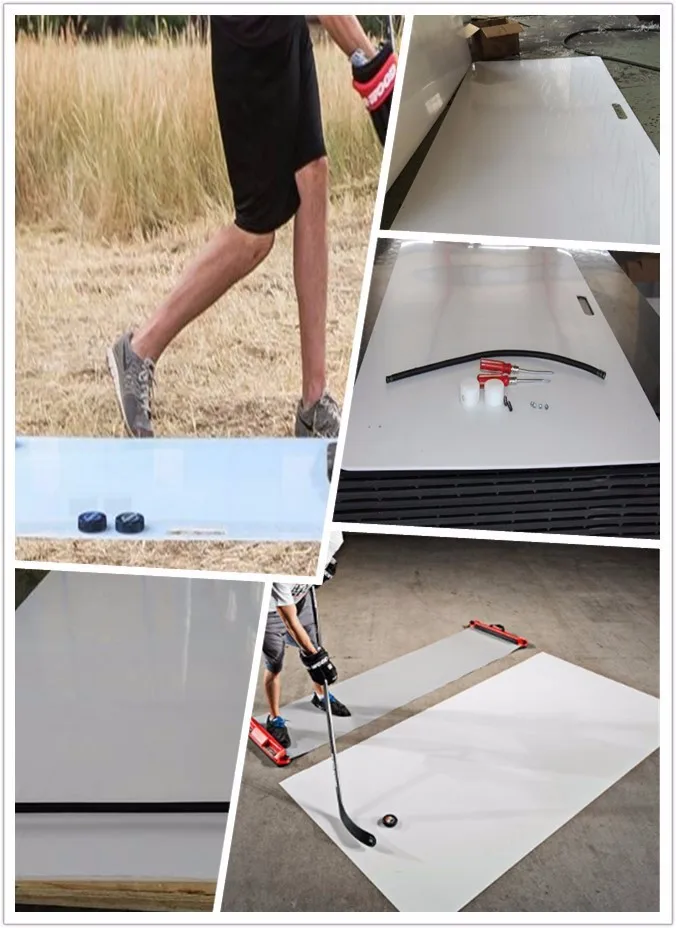 Self Lubricating Ice Hockey Shooting Pad/panel /synthetic Ice Skating