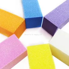 6 Colors Nail File Buffer Block Pedicure Manicure Buffing Sanding Polish Pedicure Tool Nail Files Makeup
