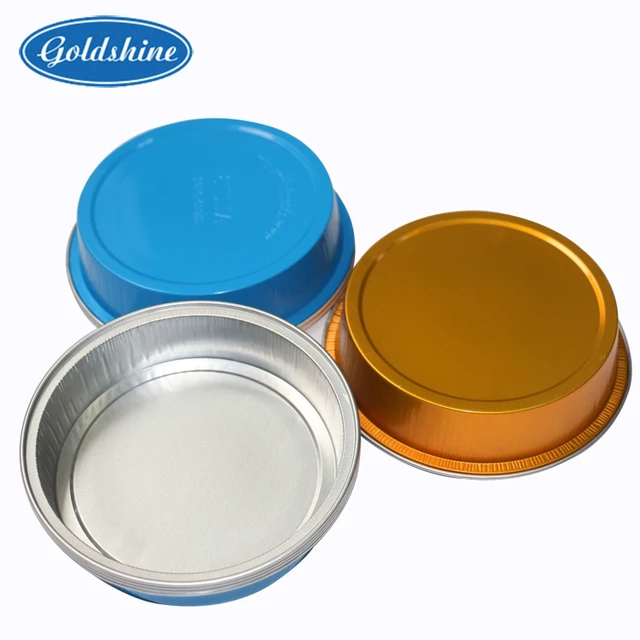 mini disposable aluminum foil cups 120ml for muffin cupcake