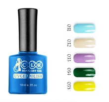 6pcs Color 1000 Beautiful gel polish 10ml 75 colors for choices in feifan