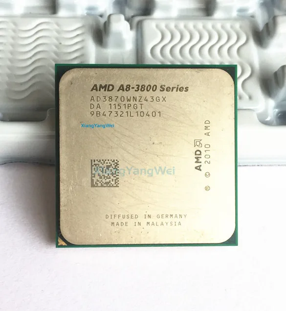 AMD A8 3870K Quad-Core FM1 3.0GHz 4MB 100W CPU processor pieces A8-3870 APU 3870 Integrated graphics, sell 3850