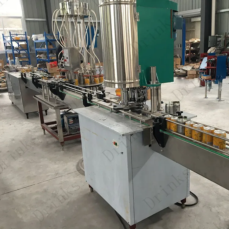 High Quality Automatic Can Seaming Machinery Metal Tin Can Sealing