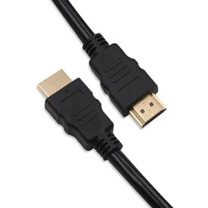 Bulk 3D 1080P 24k Gold hdmi leads 1.4v HDMI cable 1.5m with gold plated connectors