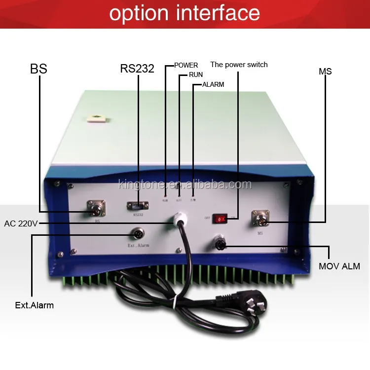 Tetra Repeater 380mhz 450mhz (bda) Bidirectional Amplifiers For In