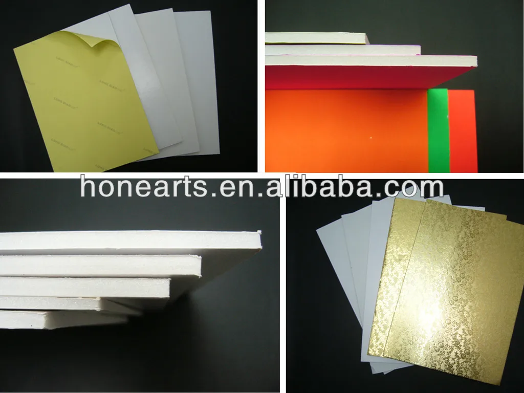 5mm Paper Laminated Foam Board White Color Buy 5mm Paper Laminated