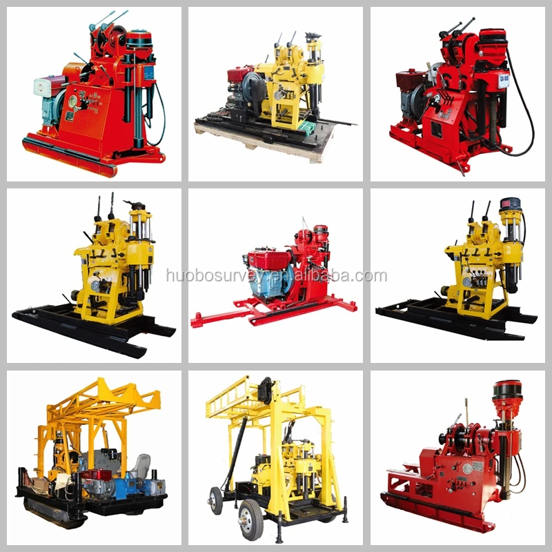 Spindle Rotary Speed Core Borehole Drilling Rigs with Small Volume