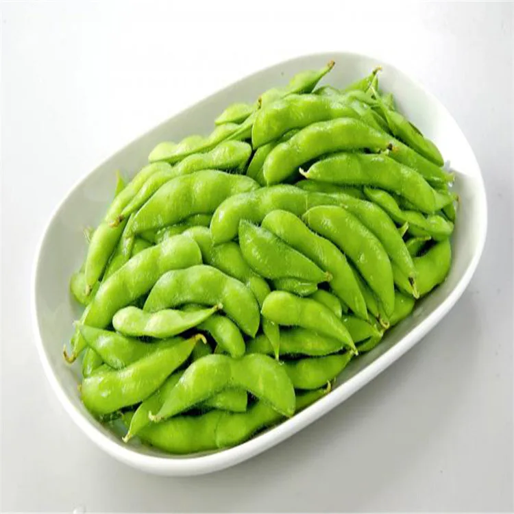 
IQF frozen salted frozen edamame/soyabeans KOSHER certificate 