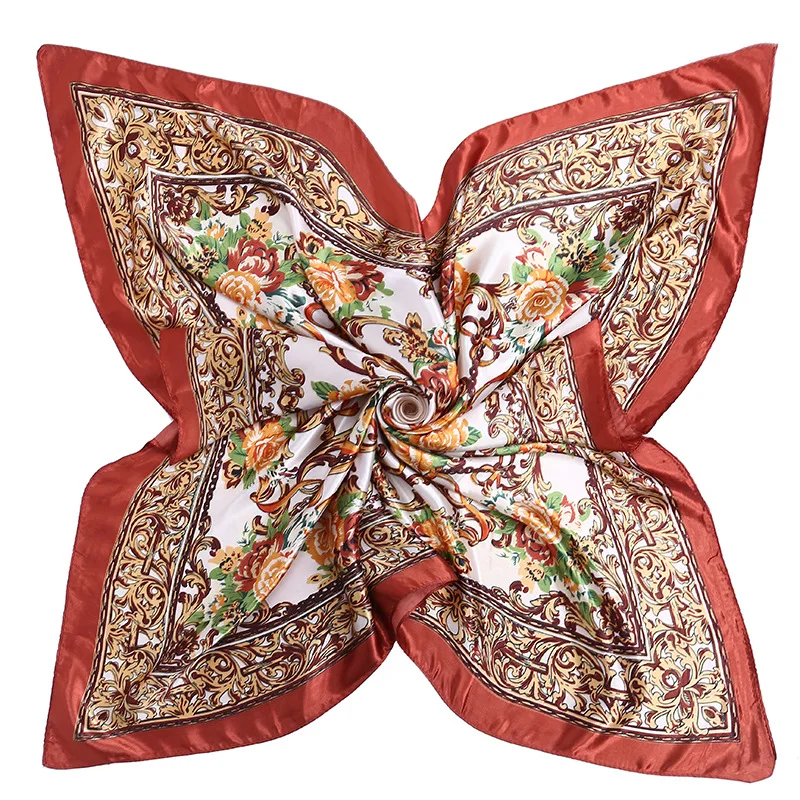 polyester scarf floral