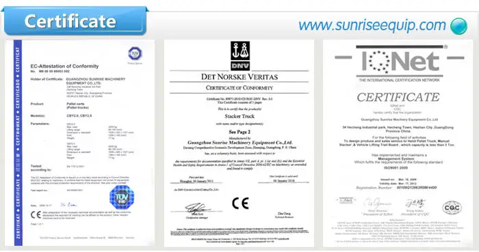 Noblelift hydraulic hand pallet truck