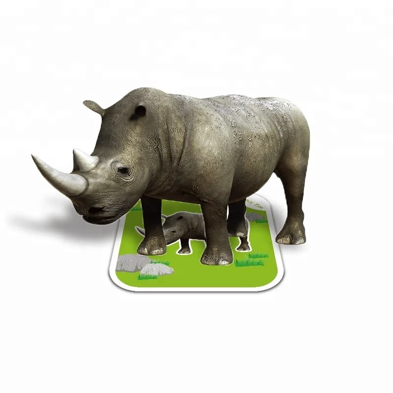 Free App Fancy Zoo Ar 4d Flashcards Encyclopedia For Kids - 