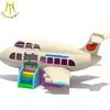 Hansel indoor play centers cheap plastic plane for kids children play game