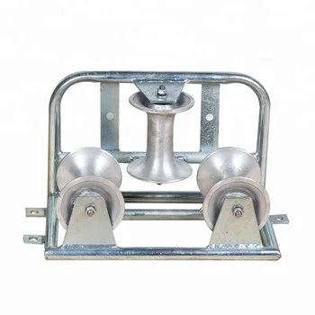 Heavy Duty Aluminum Corner Cable Roller Guide Roller Galvanized - Buy ...