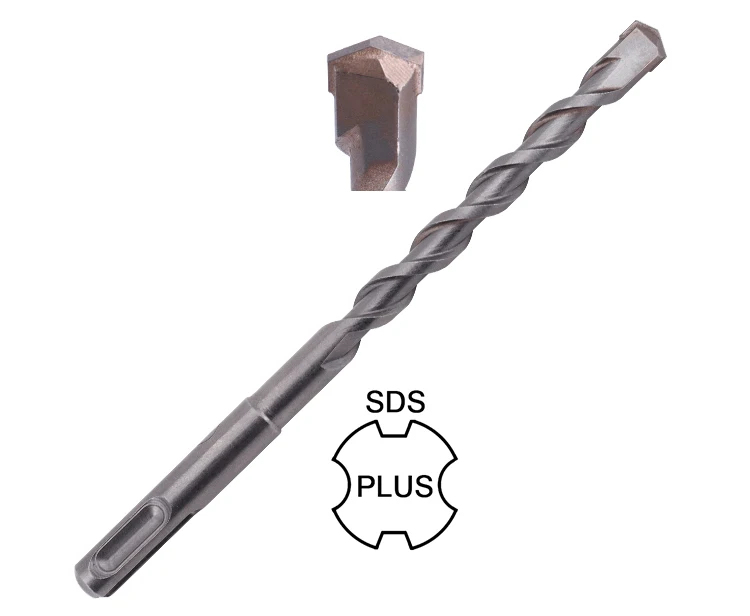 PGM Mark Certified Industry Quality U Flute SDS Plus Hammer Drill Bit for Concrete Marble Drilling