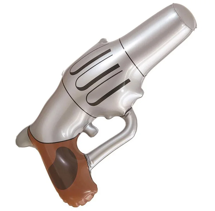 Large Inflatable Gun Eco-friendly Vinyl Inflatable Cowboy Gun Toys for Parties