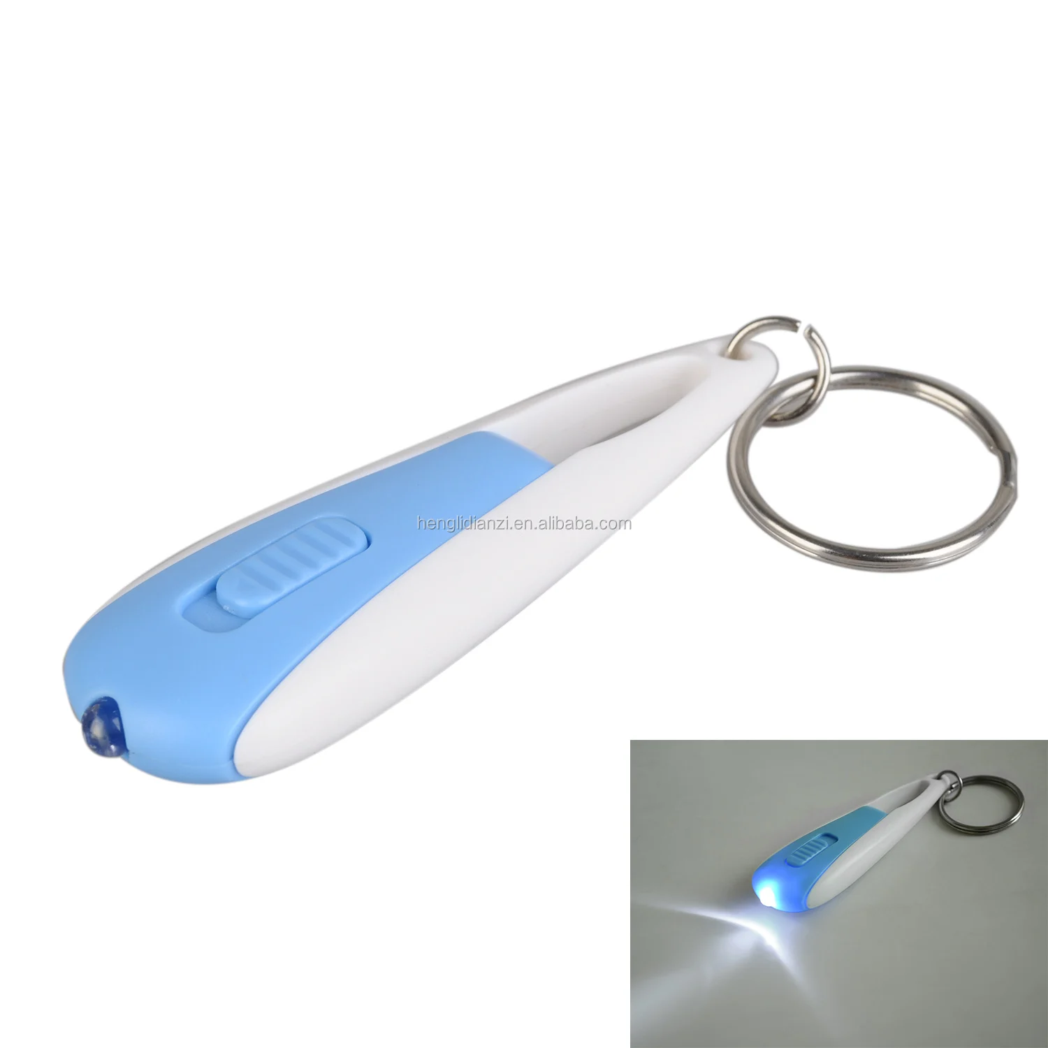 Navidad Chaveiro Led Lighted Key Chain Mini Keyring Flashlights Key