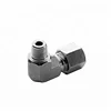 8L 10L SS316 DIN 2353 Single Ferrule 1/4 NPT Male Elbow Fitting