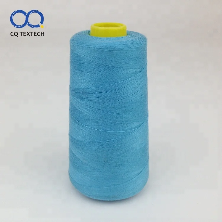 
High Tenacity Recycled 100 Spun Dyed Sewing Polyester Thread 