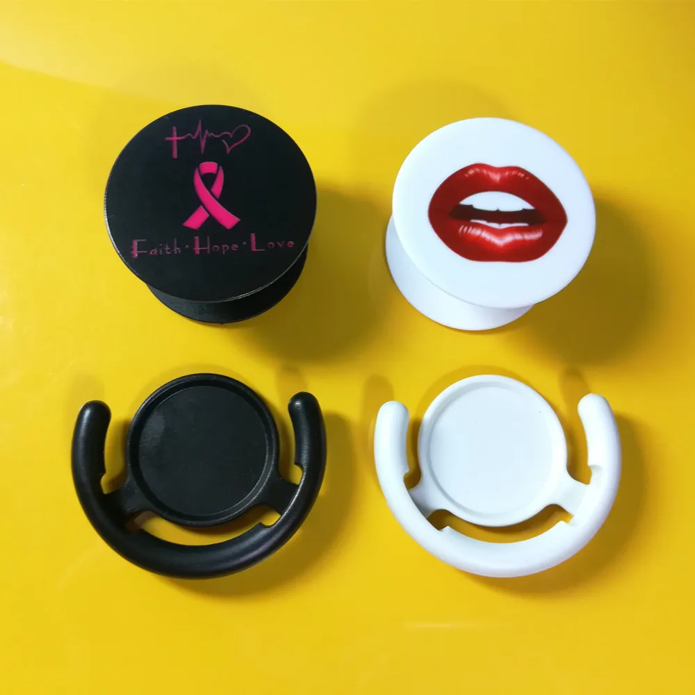 

Customized Mobile Phone Holders, Colorful Phone Grip Phone Stand with car mount, N/a