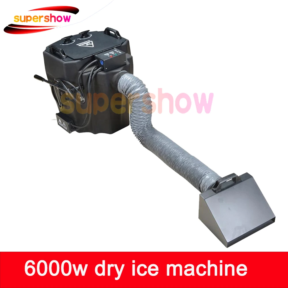 Dry Ice Fog Machine 6000w Dmx Dj Disco Party Wedding Stage Lighting