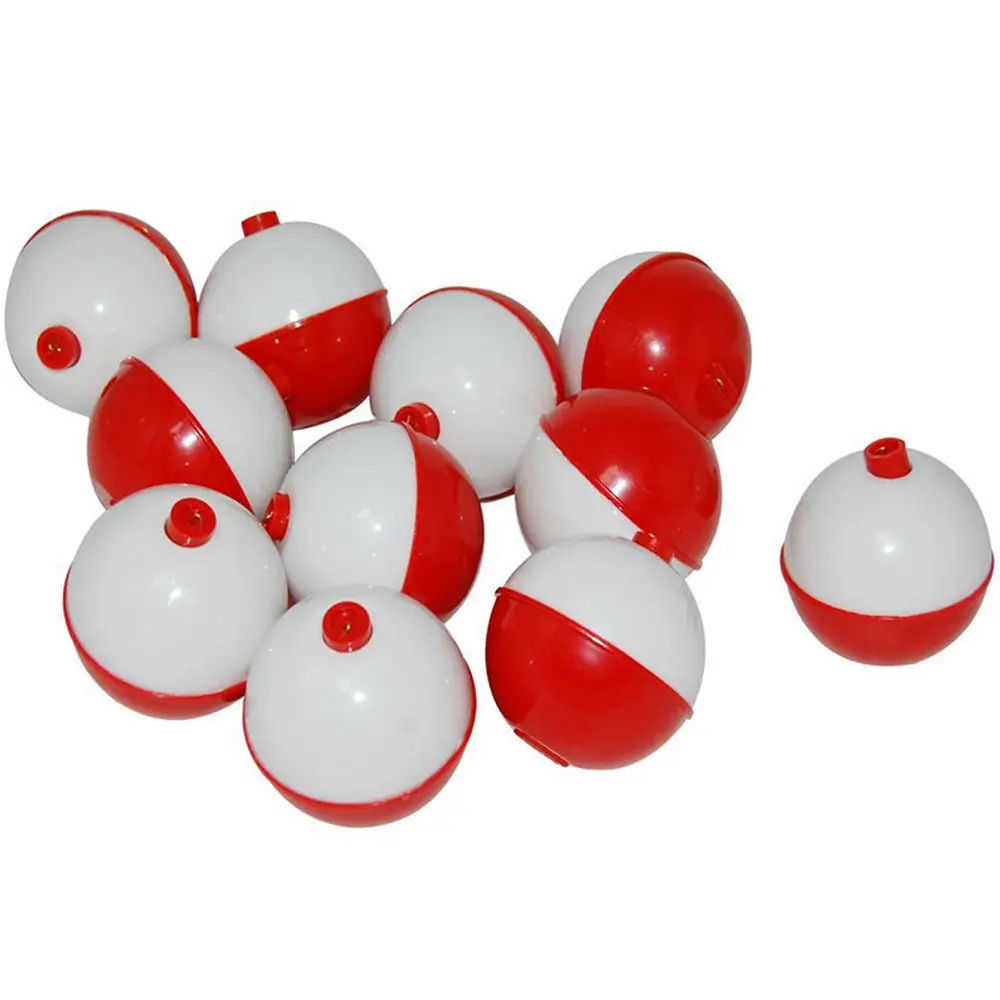 10pcs/bag Abs Plastic Fishing Float Ball 0.5inch 0.75inch 1inch 1