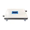 High power 800mhz 1800mhz 2100mhz triband internet mobile phone gsm signal booster with indoor antenna