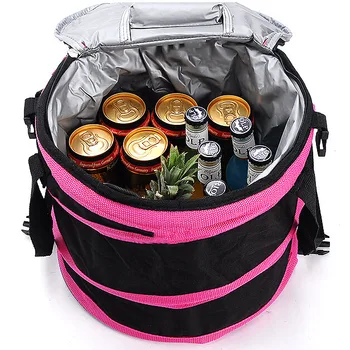 round cooler bag
