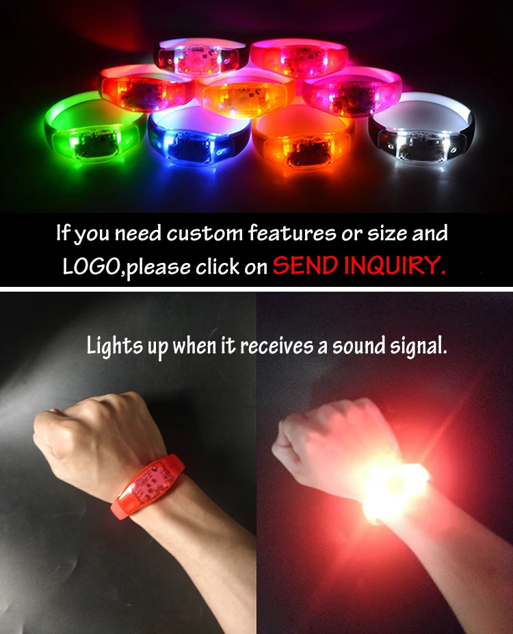 Festival Items Party Silicone Led Bracelet.jpg