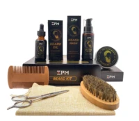 

Beard Kit for Men Grooming Gift Set Care, Natural Mustache oil | Beard comb | Beard Bam wax | 100% Stainless steel Scrissors