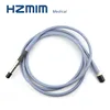 Rigid endoscopic light source fiber optical cable, medical guide cable