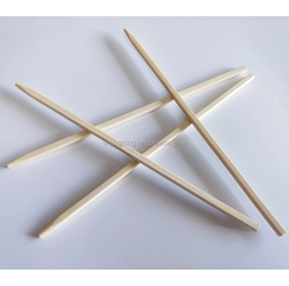 
Square dried bamboo sticks for bbq skewers line production 