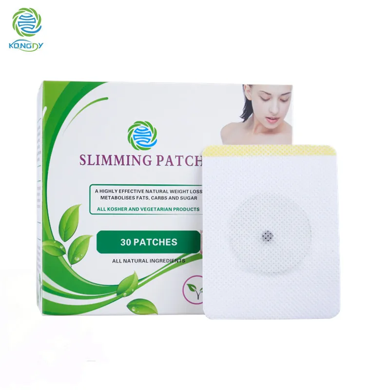 

free samples 100% natural herbal chinese slim patch, White