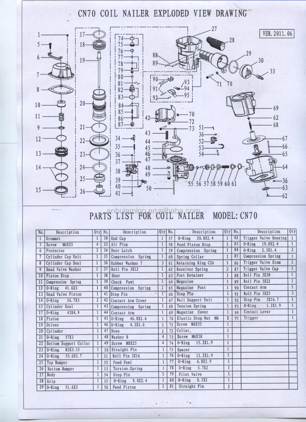 Decorative Nail Gun Coil Nailer Air Nail Gun Spare Parts Buy Air Nail
